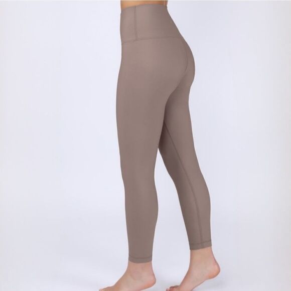 90 Degree by Reflex Women's Mocha Ankle Leggings - Picture 2 of 12